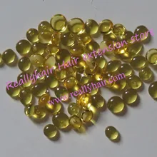 100 г Кератиновый клей гранулы бусины зерна наращивание волос прозрачный желтый цвет для I tip/U-tip волос