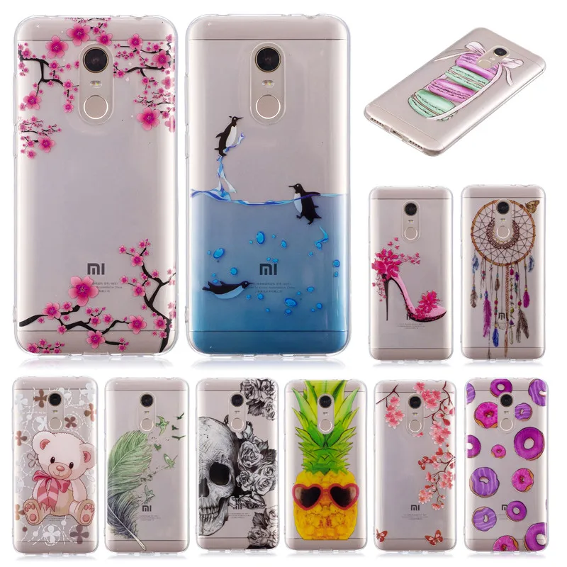 

Redmi 5 Plus Silicone Case Cartoon Anime Soft Silicon TPU Gel Back Cover Phone Case for Xiaomi Redmi 5 Plus 5Plus Phone Bags