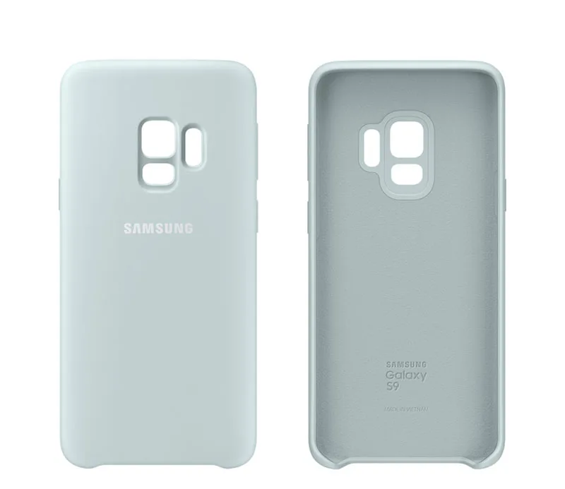 Оригинальный чехол для Samsung GALAXY S9 G9600 + Plus G9650 официальный силиконовый мягкая