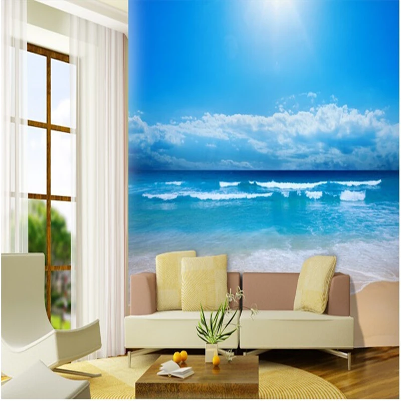 Beach Wall Mural popular beach wall mural-buy cheap beach wall mural lots from Beach Wall Mural popular beach wall mural-buy cheap beach wall mural lots from