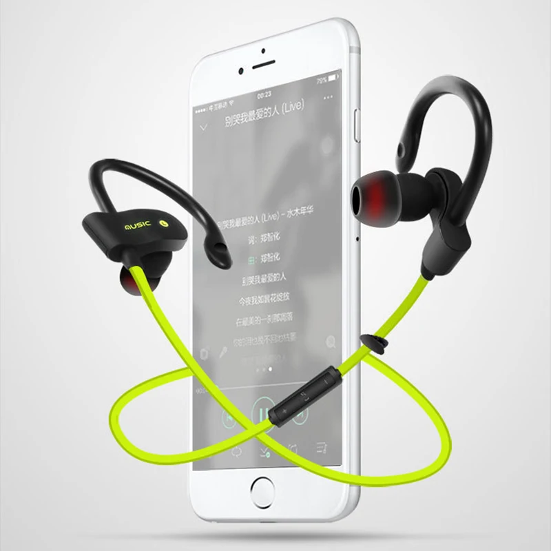 Спортивные Беспроводные Bluetooth наушники Ubit 56S стереонаушники гарнитура с басами