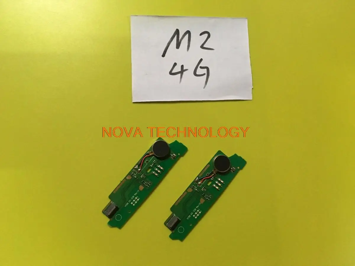 Wyieno для Xperia D2305 D2306 микрофон Sony M2 S50H D2303 Мотор Вибратор гибкий кабель 3G/4G версия +