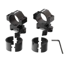 Аксессуары для тактического прицела 25,4 мм 30 мм 2 шт. низкопрофильные 20 мм Пикатинни Вивер быстроразъемные кольца крепление для прицела