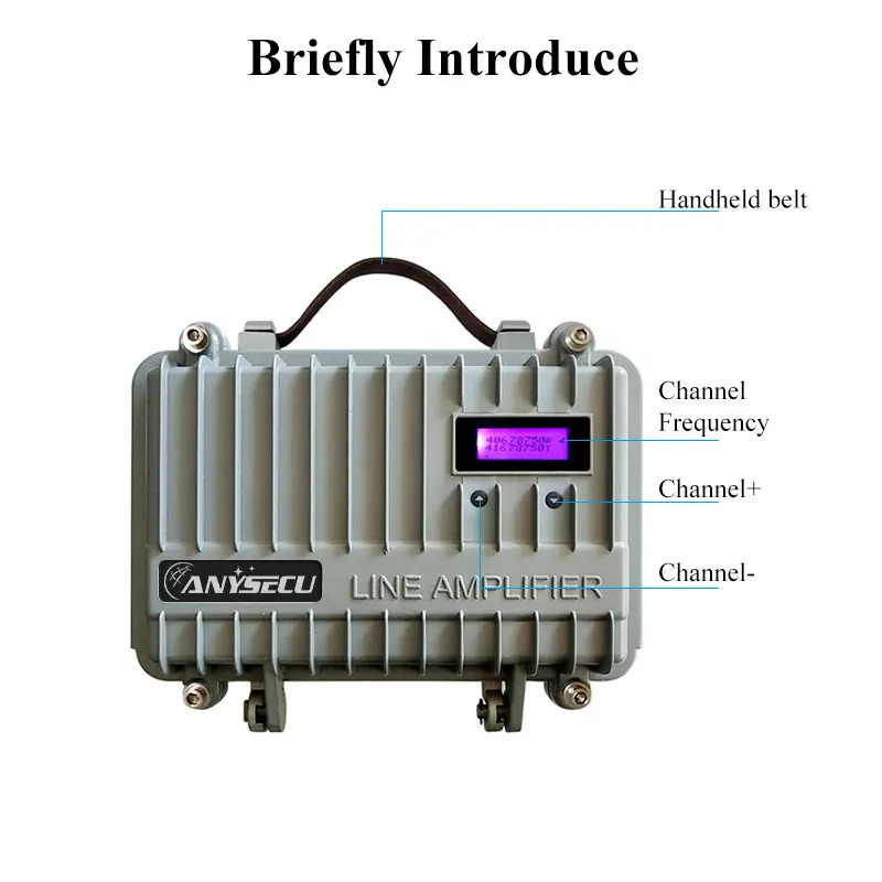 US $350.00 Portable Two Way Radio Repeater Mobile Repeater RT97 UHF 510MHz Offset For Analog Walkie Talkie