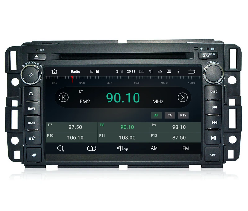 Top Octa(8) Core Android 8.0 Car Dvd Player gps FOR GMC Yukon/Tahoe  Navi audio multimedia auto stereo RAM 4G ROM 32G 4