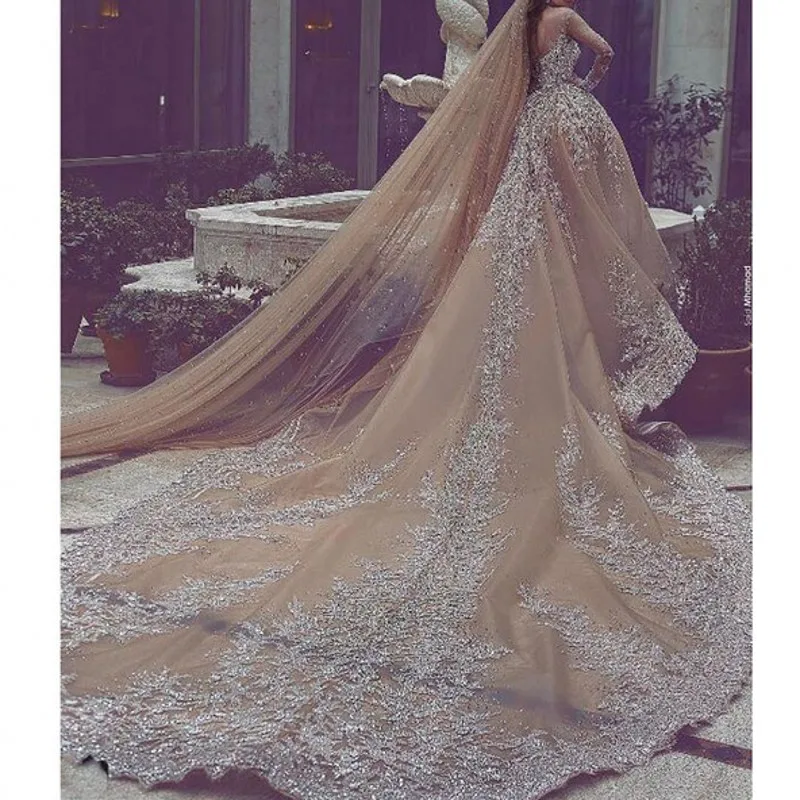 Saudi-Arabia-Formal-Dresses-2017-Champagne-Beaded-A-Line-Dress-Vestido-De-Festa-Formal-Dress-Gown (2)