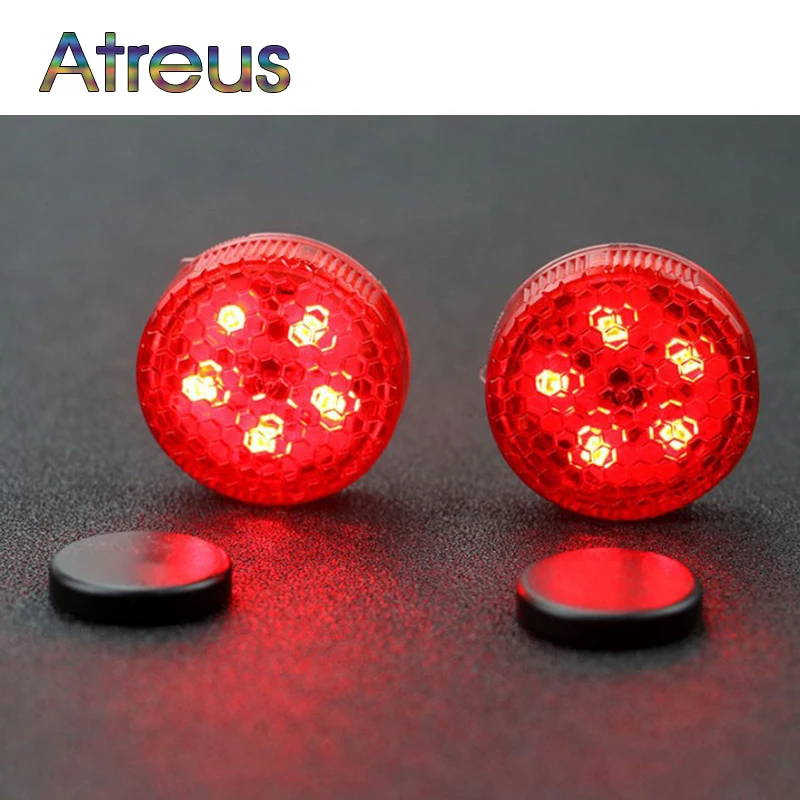 Atreus 2X Автомобильная дверь стробоскоп Сигнальные огни для Renault megane 2 3 clio 4 Hyundai solaris