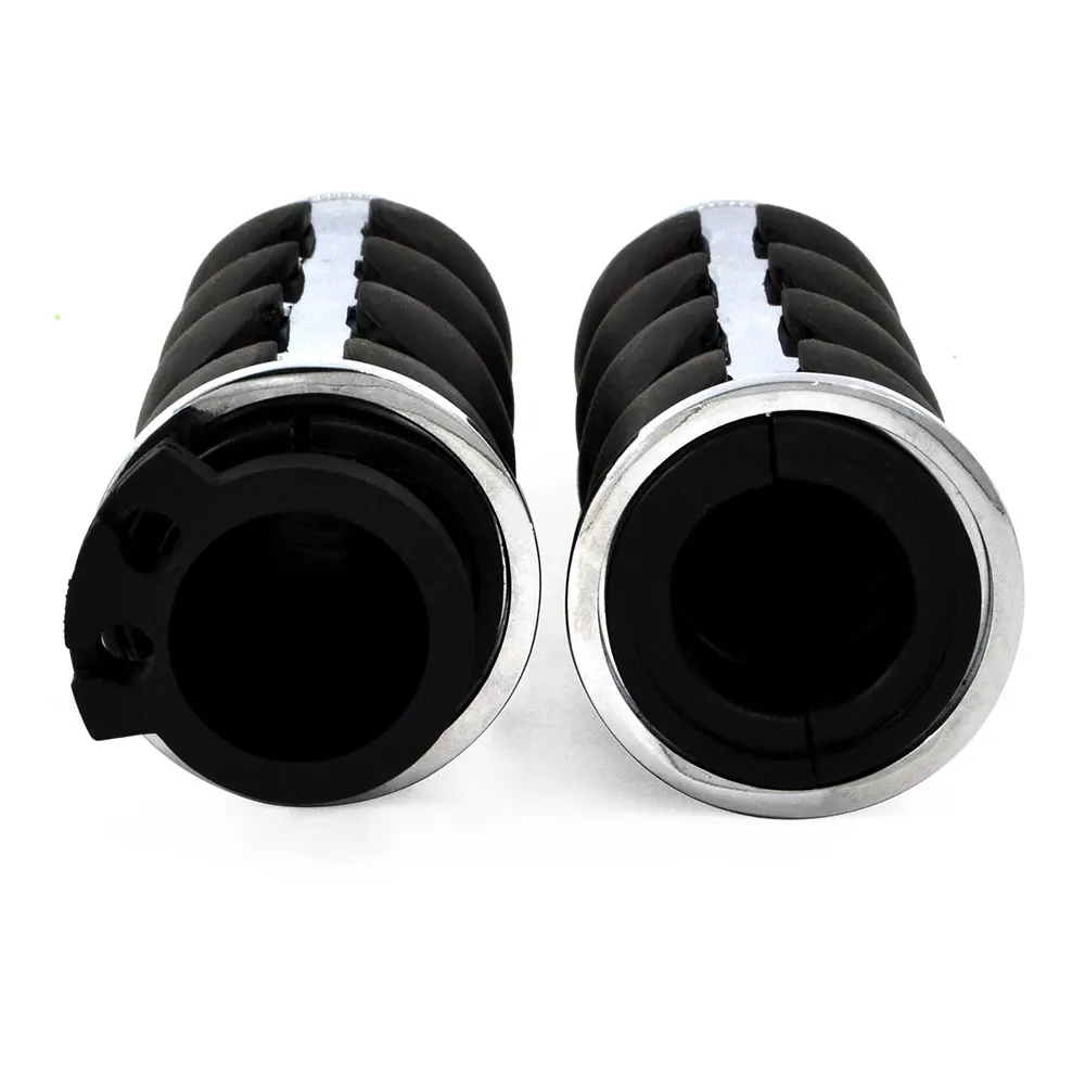 RUOCH Universal Bobber Handlebar Grips For 883 Harley Sporster Throttle Grips Yamaha Road Star Suzuki Intruder 1500 1 78 (2)