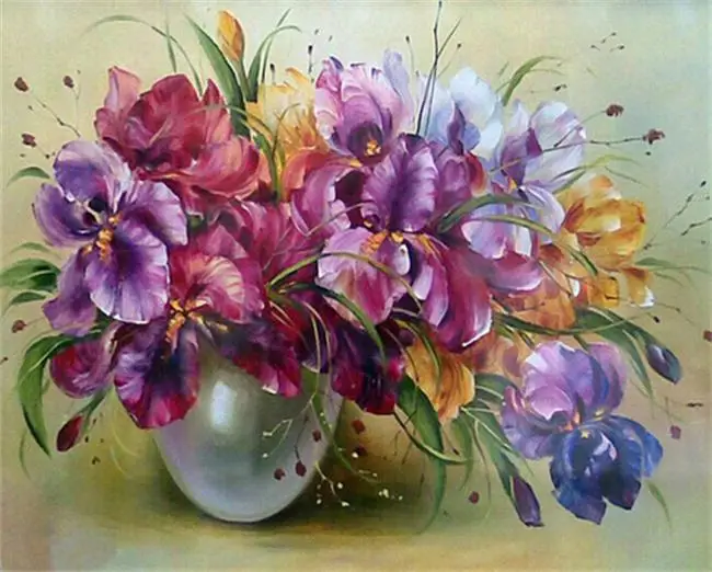 

DIY Framed Pictures Painting By Numbers DIY Digital Canvas Oil Painting Home Decor For Living Room Wall Art