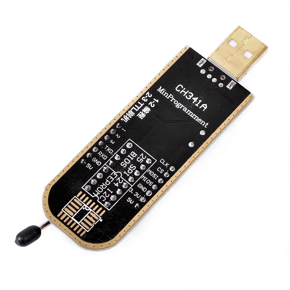 1 шт. CH341A CH341 24 25 серии EEPROM Flash BIOS USB программатор с программным обеспечением и драйверами # Hbm0156