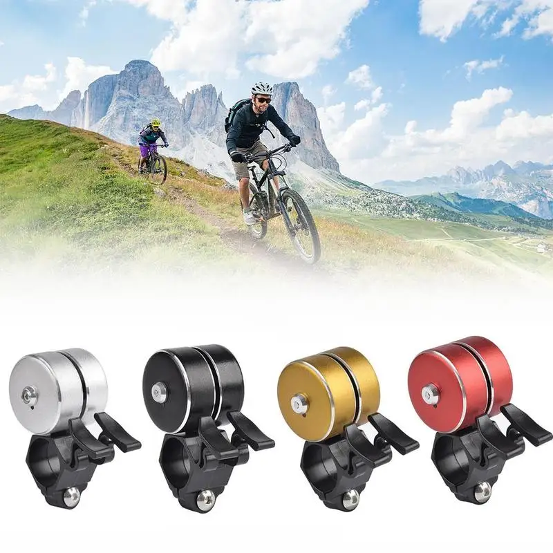 

Bike Alarm Bicycle Double Bell For Handlebar Bicycle Handlebar Bell Alarm Bike Horn Bells Cycling Accessories