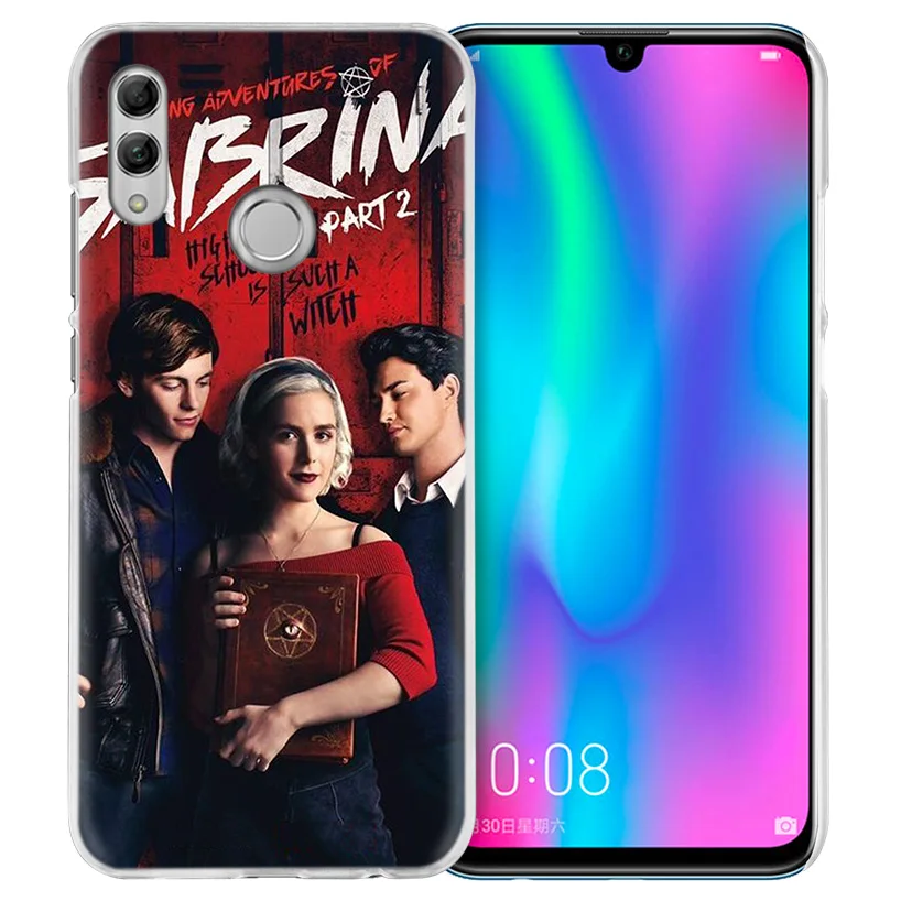 Приключения Сабрины чехол для huawei Honor 8X Y9 9 10 Lite Play 7C 8C 8S 8A фотоаппаратов моментальной печати 7S 7A Pro V20 20i Y6 Y7 Y5 жесткий чехол из ПК для телефона