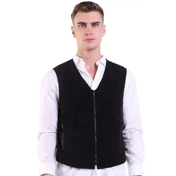 

Usb Vest Heated Jacket Waistcoat Self Heating Clothing For Hunting Outdoor(Black)