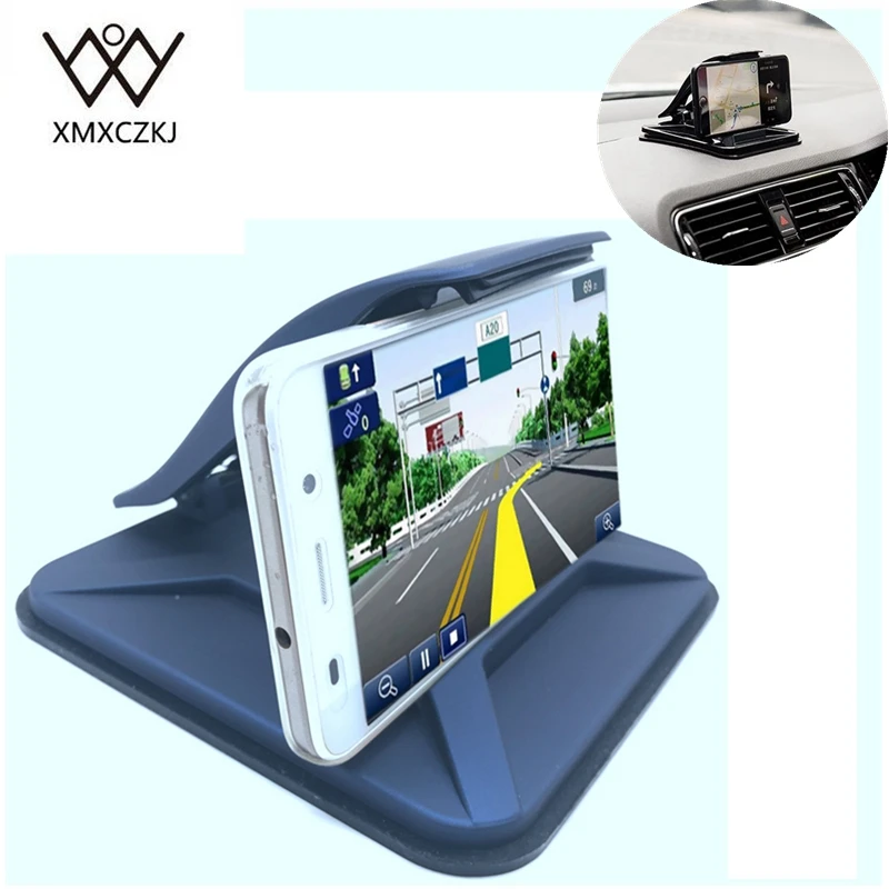 XMXCZKJ Universal Sticky font b Car b font Holder Dashboard Desktop Mount Anti Slip mobile phone
