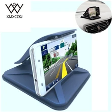 XMXCZKJ Universal Sticky Car Holder Dashboard Desktop Mount Anti Slip mobile phone Stand For Tablet GPS With Spring Loaded Clamp