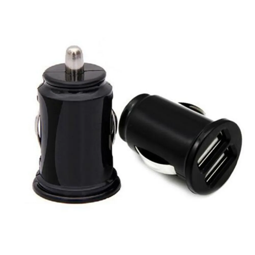 2 1A 5V ift USB Araba arj 2 Port Sigara akmak Adapt r arj Cihaz 