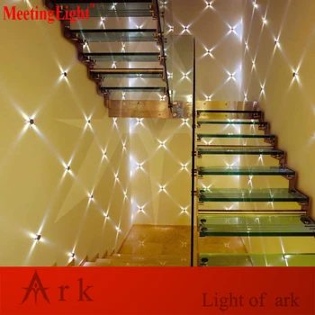 

ark light New Modern 4w Circle LED Indoor wall lamp Warm White Wall Sconces Light Hall Porch Bar Decoratiive Lamp 85V-265V