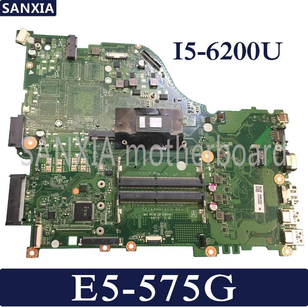 KEFU DAZAAMB16E0 Laptop motherboard for font b Acer b font Aspire E5 575G original mainboard I5