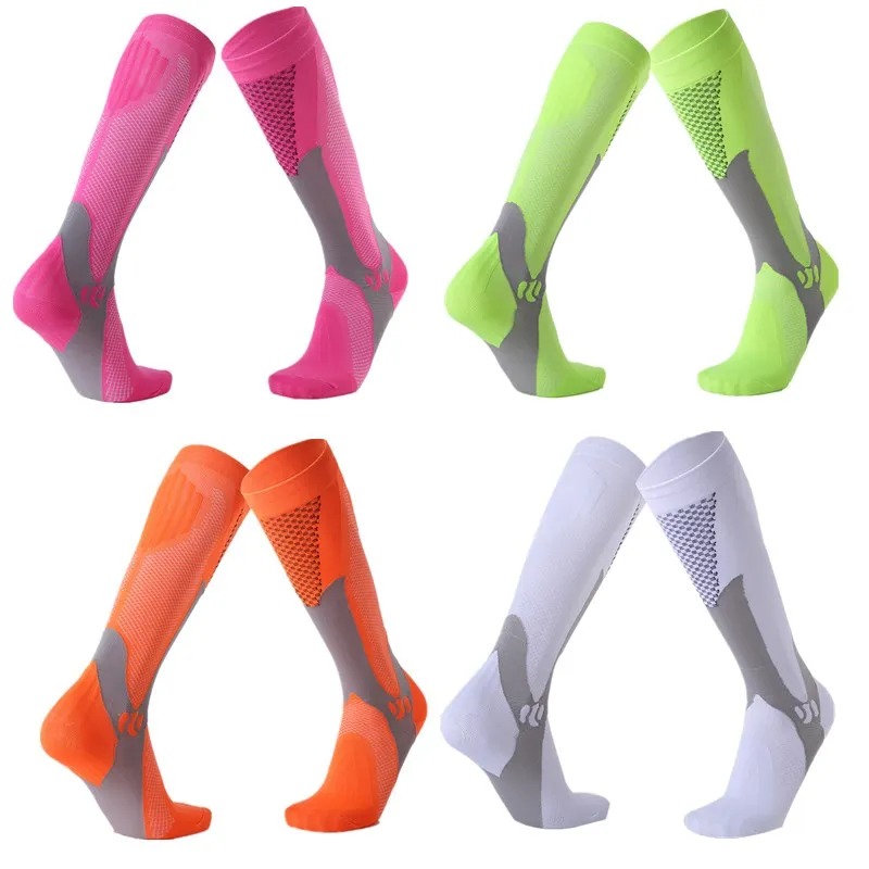 

Men Women Compression Professional Soccer Socks outdoor Running Cycling Basketball breathable deodorization Sports Sock