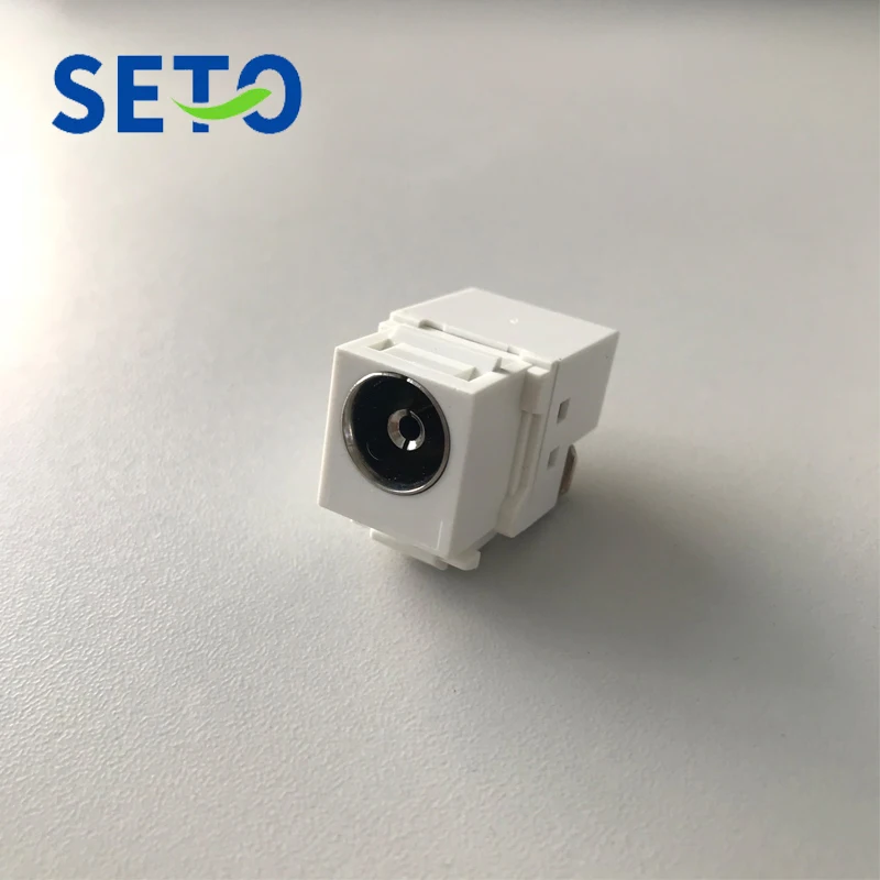 

SeTo Closed Circuit TV Module Plug Module TV Connector Keystone For Wall Plate Socket