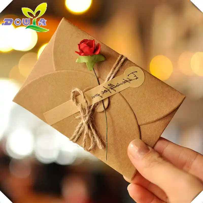 Diy Retro Handmade Creative Greeting Cards Envelopes Dry Flower Cards General Birthday Card Mother S Day Card Creative Greeting Card Birthday Cardmother S Day Cards Aliexpress