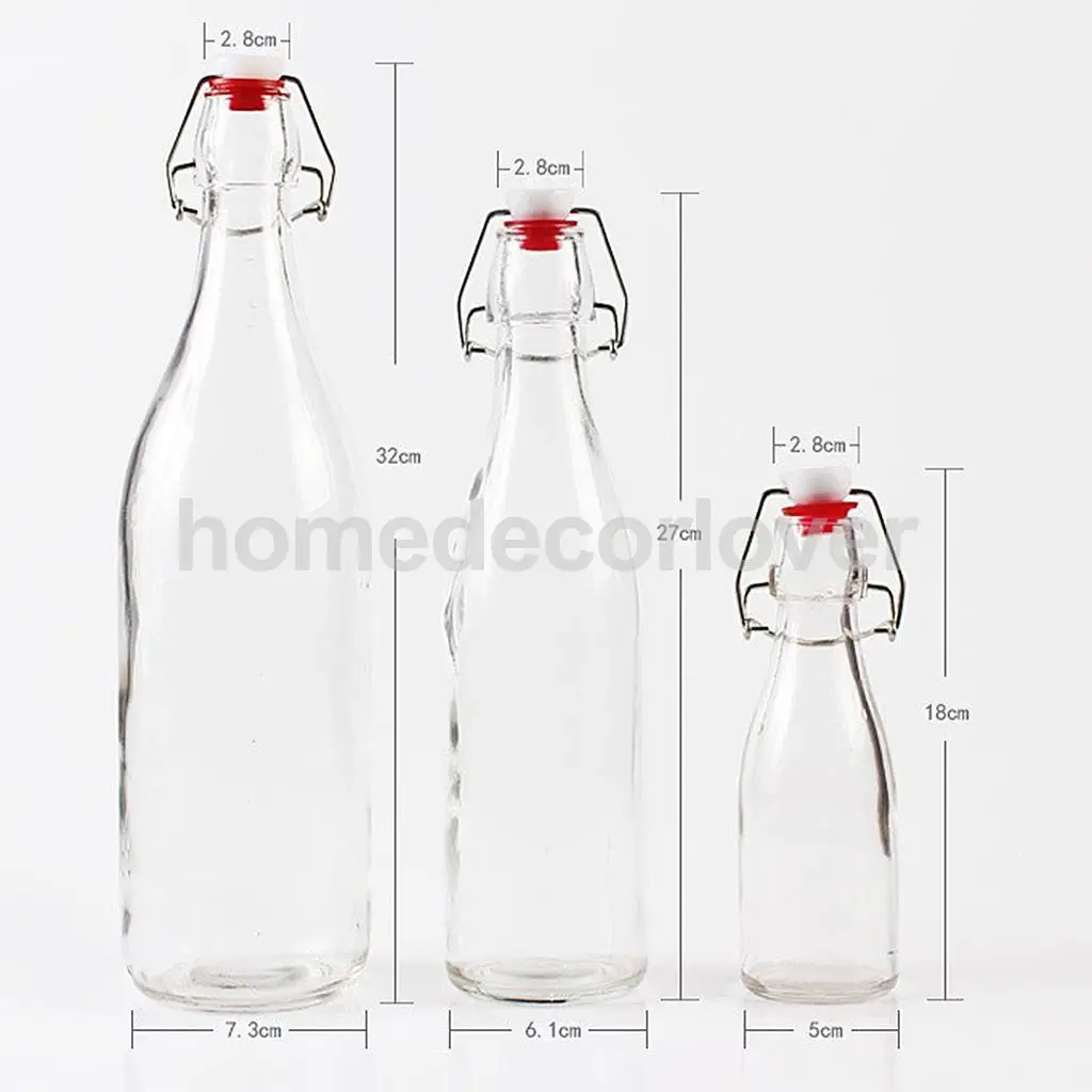 8-Pack 16 Fl Oz Swing Style Glass Bottles | lupon.gov.ph