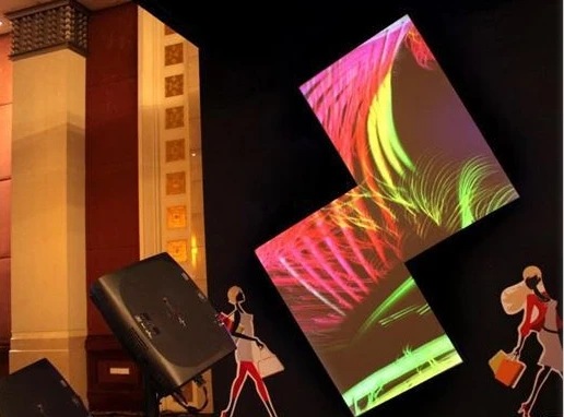  1x6pcs 55-inch LCD screen Irregular shaped mosaic led ultra-slim bezel HD Video Wall Controller for