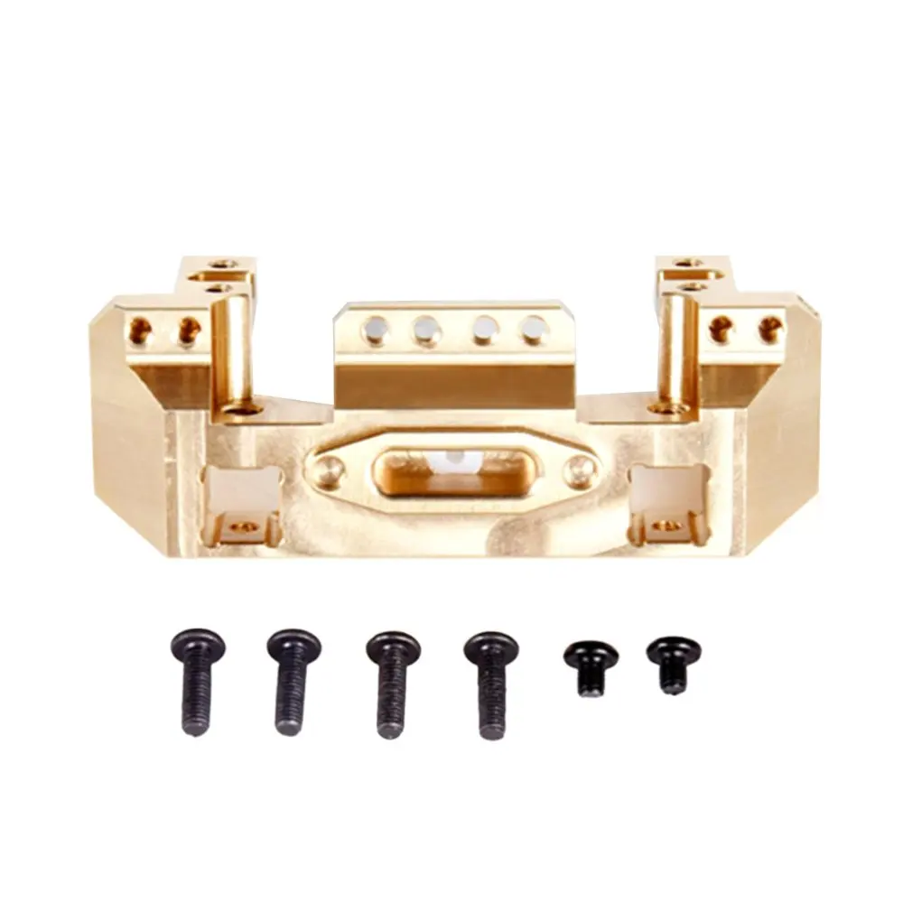 

RC Car Front Gear Copper Bracket for TRX4 1/10 RC Car T4 G2 Steering Mechanism Mounting Bumper Base Beam Spare Parts