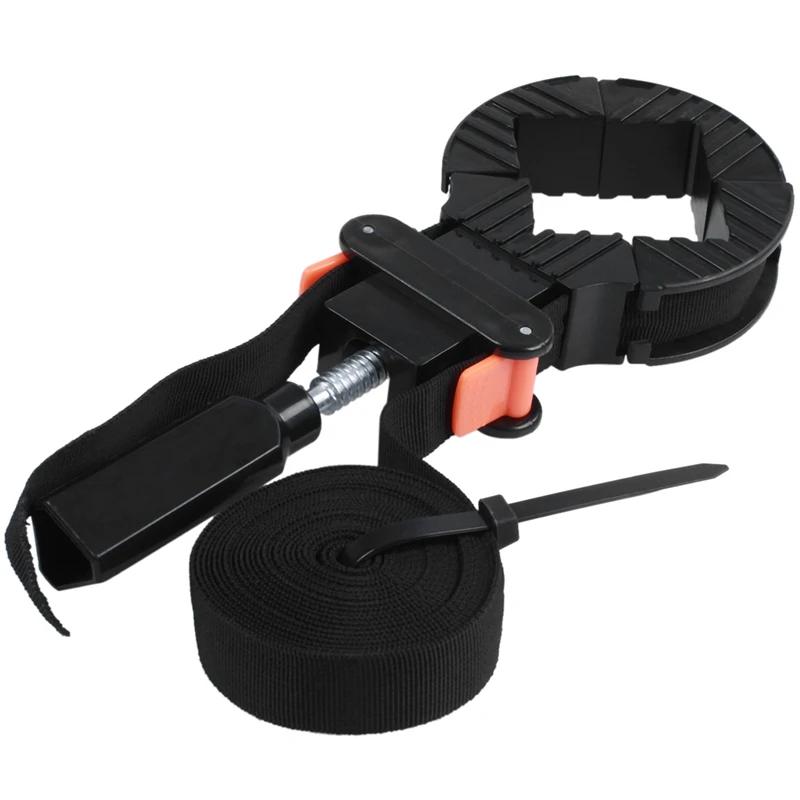 

New Rapid Clamp Corner Strap 4 Jaws Frame For Picture Frames & Drawers Black
