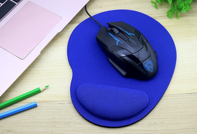 Мини коврик для игровой мыши геймерский подставка запястья удобный мышки