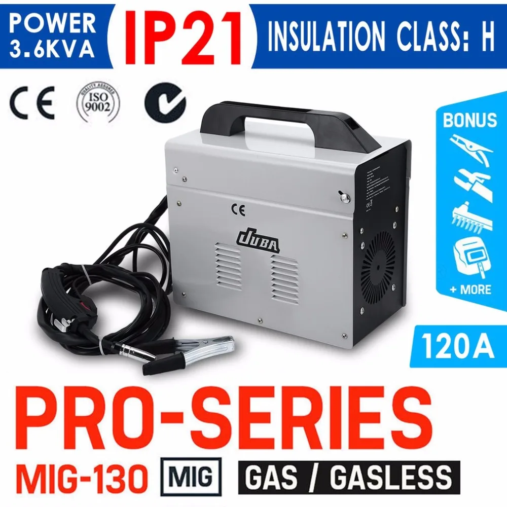 

Multipurpose MIG-130 No-Gas Welding Machine 230V Electric Welding Machine Gasless MIG Weldering Equipment Welding Tools UK Plug