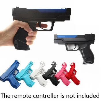

50pcs Light Gun Pistol handle Shooting Sport Video Game for Wii Remote Controller vibration pistol for W-i-i game handle