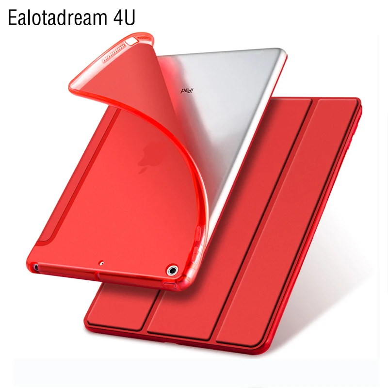 Slim Folio for iPad Air 1 Air 2 Case Kickstand Shockproof Silicon Back Cover for iPad Air 1 2 for iPad 5 6 Smart Funda