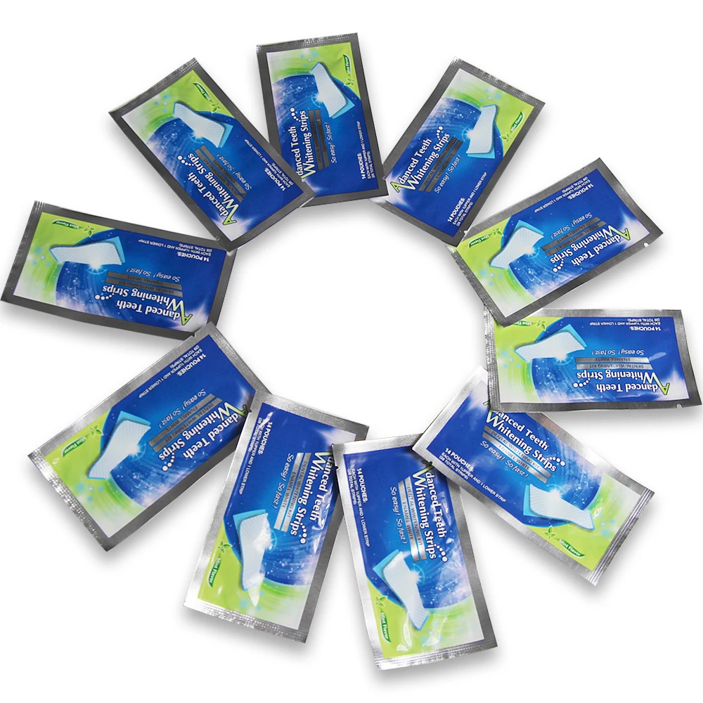 New 56 PCS Home Teeth Whiten Strip for Men Women Care Oral Hygiene