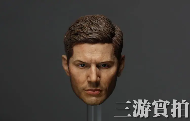 

1/6 Scale Supernatural Dean Winchester head shape Jensen Ackles.doll head for 12" action figure doll headsculpt.only sell head