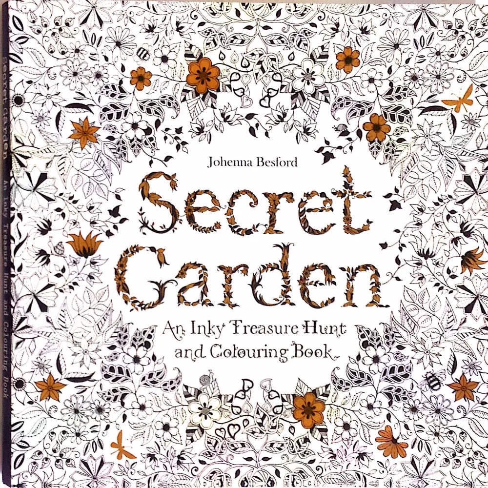 96 pages Secret Garden coloring books for children & adults painting