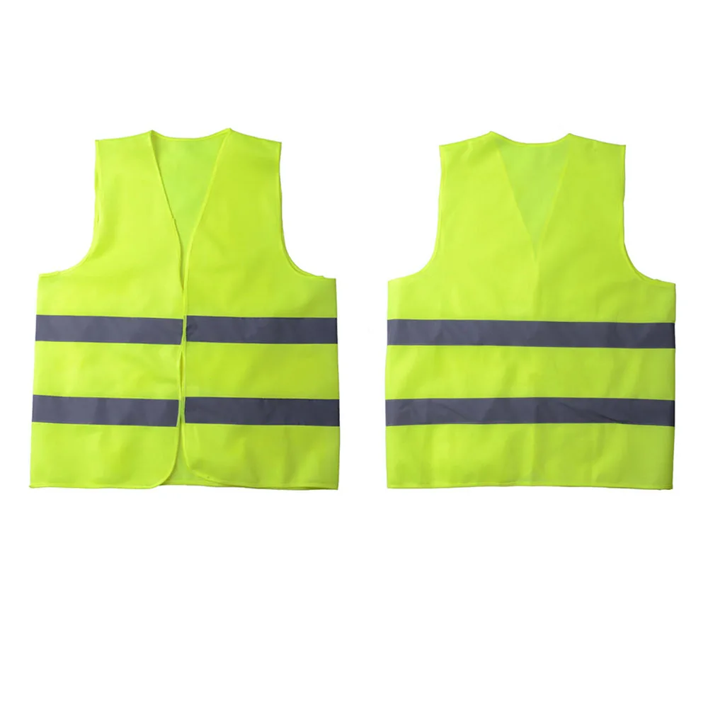 1pc Car Reflective Vest High Visibility Workwear Safe Car Device Running Clothing Traffic Safety Night Warning Reflective Vest