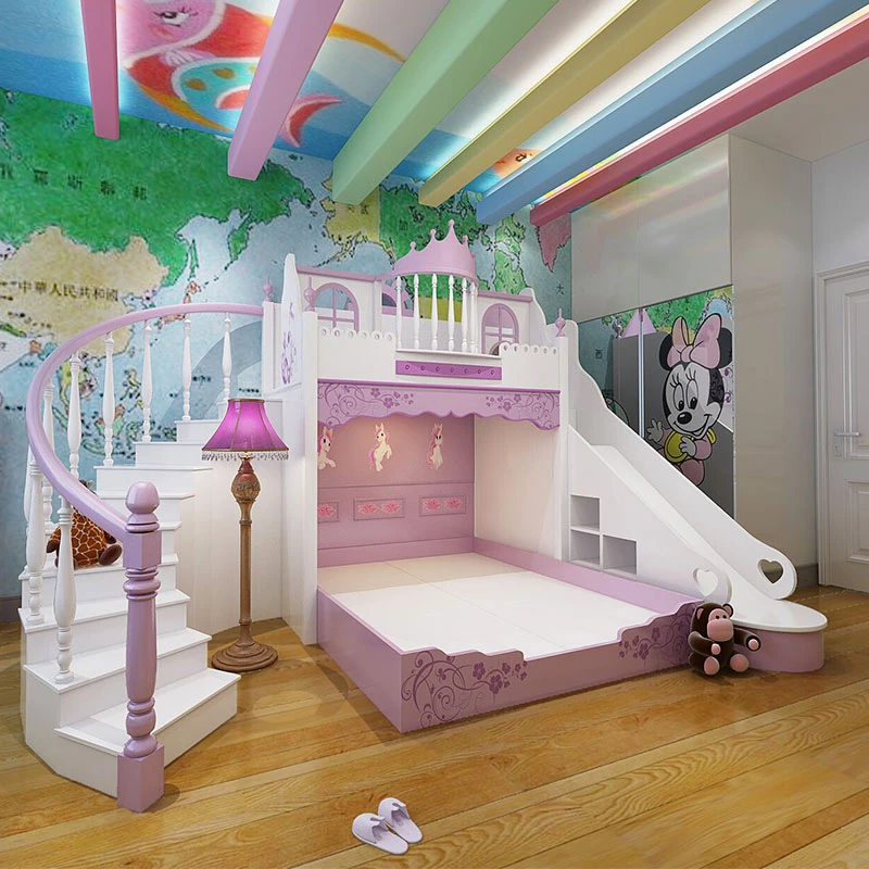 Ensemble De Meubles De Princesse Lit Pour Enfants Lit Au Chateau De Princesse Aliexpress