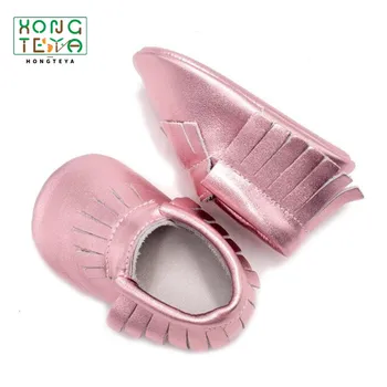 

Newborn Babies girls boys Shoes Handmade Soft Bottom Fashion Tassels bow Baby Moccasins genuine leather Prewalkers Boots 20color