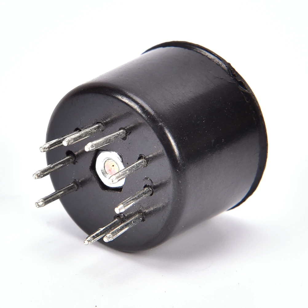 Черные электрические вилки 9 Pin 1500V бакелитовая вакуумная трубка Saver база для 12AX7