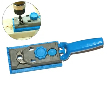 

Multi-function Jig Pocket Hole Drill Round Tenon Locator Carpenter Tool