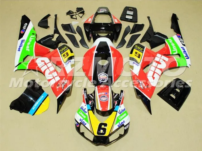 

ACE KITS New ABS Injection Fairings Kit Fit For HONDA CBR1000RR 2006 2007 CBR1000RR 06 07 Black Red F97