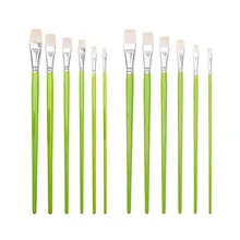 6 шт. художественные инструменты кисть для гуаши козья шерсть кисть для гуаши и акварели шерсть масляная живопись набор ручка