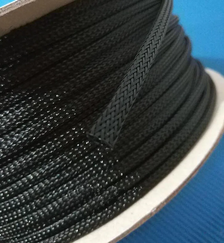 Yuenhoang 10Meter Agriculture Drone Protection 4mm 5mm 6mm 8mm 14mm Wire Protection Tube Pipe Telescopic Braided  Hose Casing