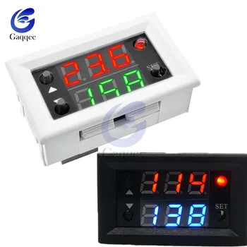 

DC 12V Time Delay Relay Mini LED Digital Timer Relay Timing Delay Cycle Time Control Switch Dual Display Time Relay Module Home