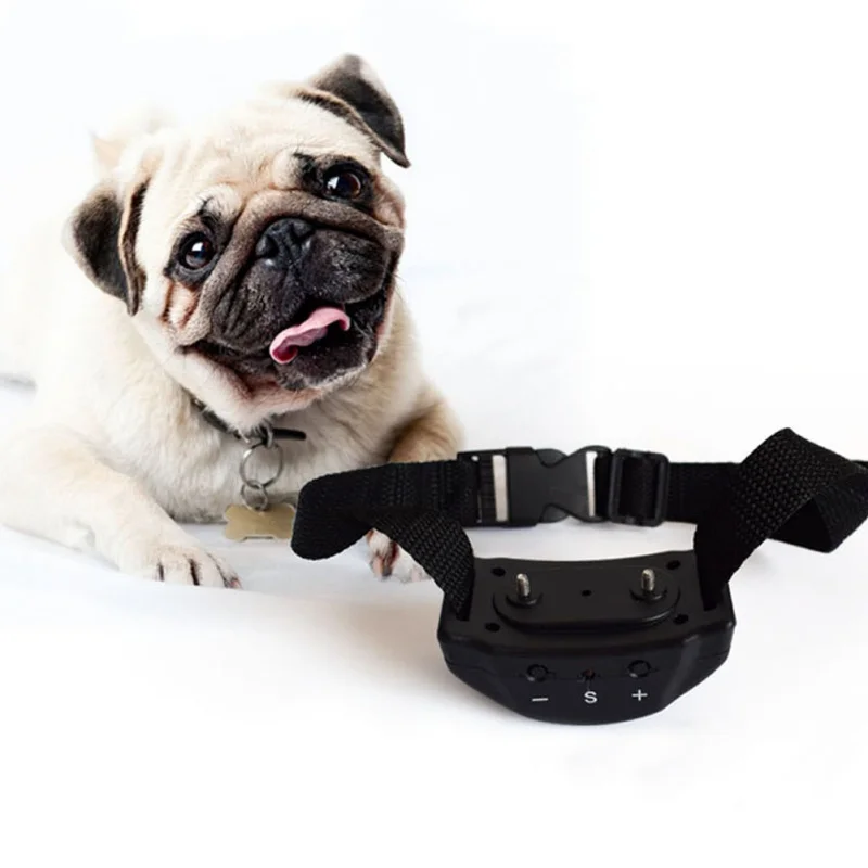 

Dog Training Anti Bark No Barking Remote Electric Shock Vibration Dog Pet Training Collar For Puppy