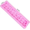 Epoxy UV Resin Nail-Headed Border Flower Silicone Mold for Fondant Cake Decorating Sugarcraft Resin Mold Fondant Cake Mold M132 ► Photo 2/6