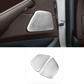 

Stainless Rear Door Speaker Trim For BMW 5 Series G30 6 Series GT G32 2017 2018