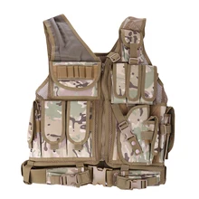 Многофункциональный комбинированный Тактический Жилет Molle, уличный страйкбол, пейнтбол, военный защитный жилет для охоты, WarGame, тактический предмет