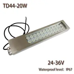HNTD светодиодный Панель свет 20 W DC 24 V фокусируют металла светодиодный свет работы TD44 ЧПУ работы инструмент для освещения Водонепроницаемый
